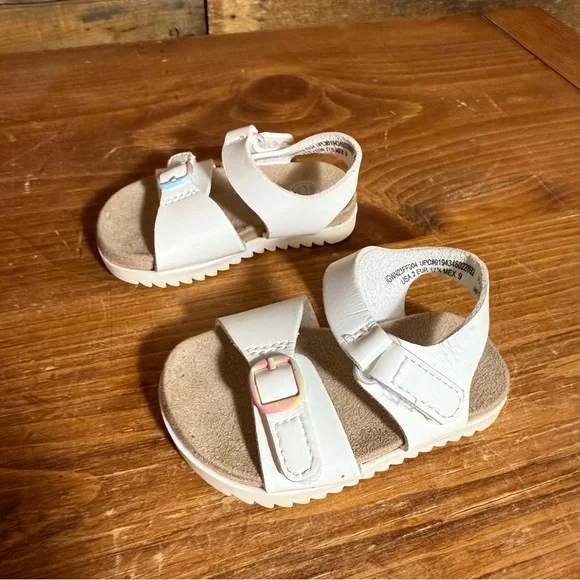 Wonder Nation Baby Girl Sandals Size 2C - Picture 4 of 6